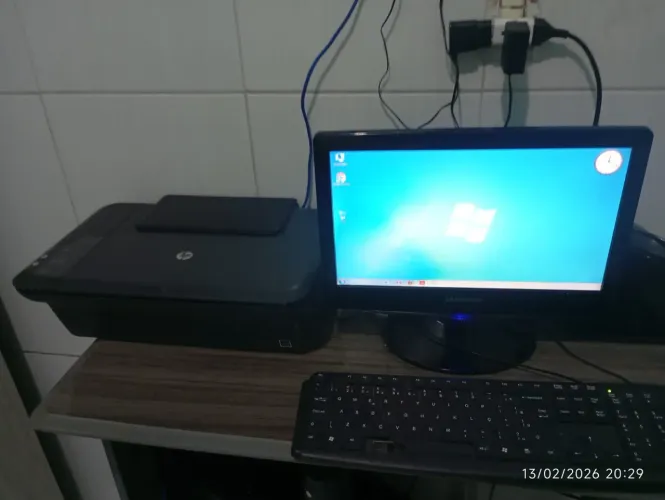 PC completo com Impressora