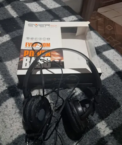Headphones EVHP-20M, com fio