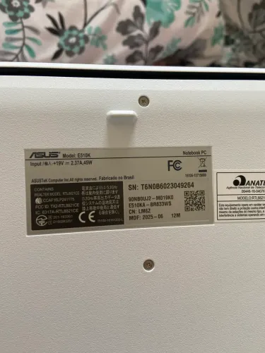 Notebook Asus