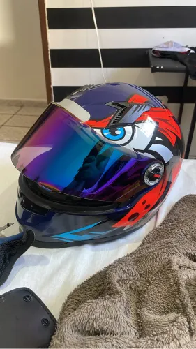 Capacete LS2 tribal novo