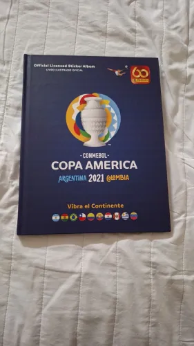 Álbum capa dura completo copa América 2021