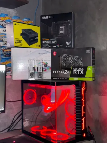 PC GAMER COMPLETO COM MONITOR E PERIFÉRICOS!