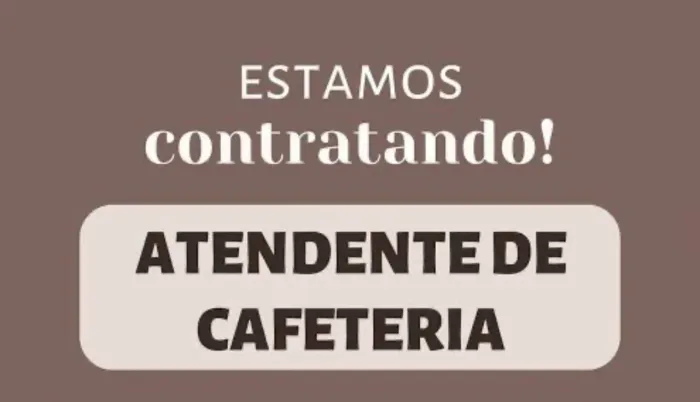 Atendente cafeteria