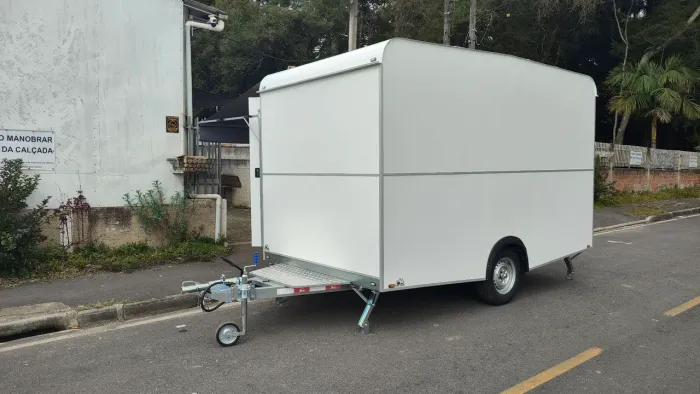TRAILER CAMPING 3.6 NOVO PRONTA ENTREGA VAZIO MONTE VOCÊ MESMO MOTORHOME