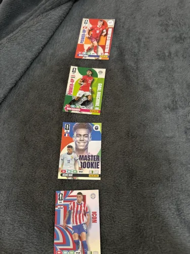 Figurinhas raras do Card da Copa do Mundo