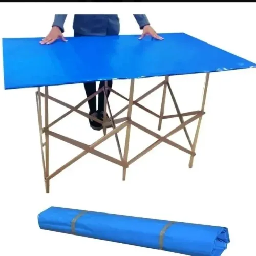 Mesa sanfonada de madeira