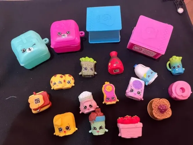 Brinquedo Shopkins Kit De 18 Unidades Sem Repetir