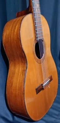 Violão Tranquillo Giannini entalhe mão anos 70 cordas nylon novas