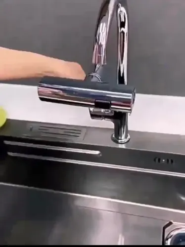 ?Adaptador Multifuncional Para Torneira Com Acessórios / Flexível de Cozinha / Potente e D