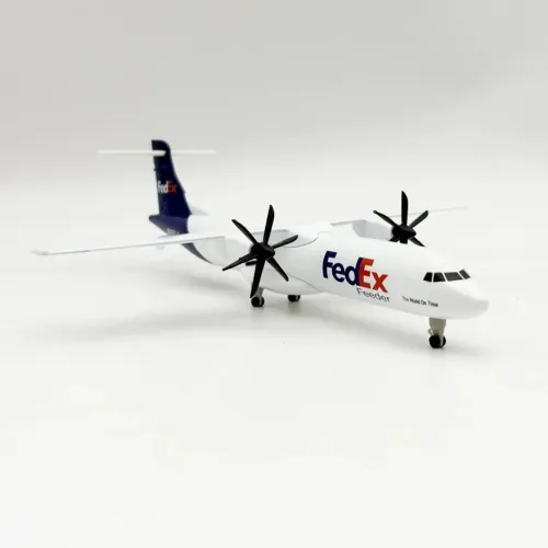 Avião Miniatura Avião ATR 72 FEDEX (20cm) - NOVO!!