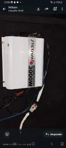 Cx de som para carro