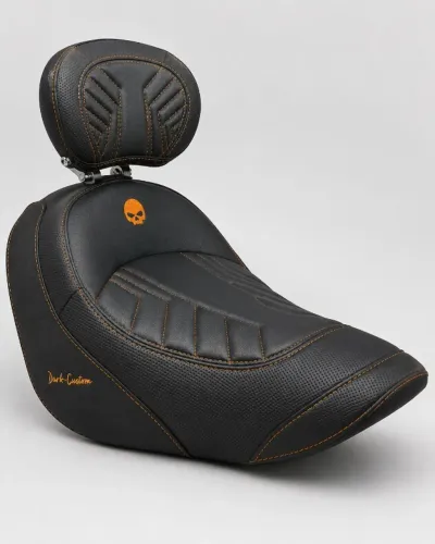 Kit Comfort com Encosto do Piloto - Dark Custom para Low Rider S/ST - Sem Gel