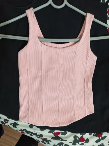 Regata PP cor rosa bebê