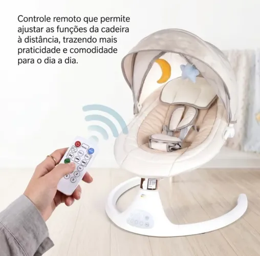 Cadeirinha para bebê com música