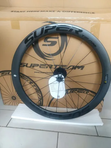 Rodas de carbono superteam 50mm