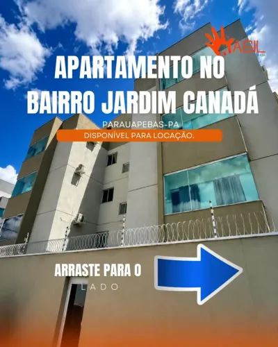 Imóvel para aluguel com 70 metros quadrados com 2 quartos em Jardim Canadá - Parauapebas -