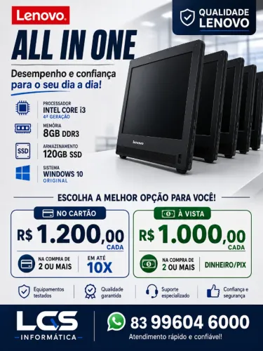 Computador All In One lenovo TELA 21