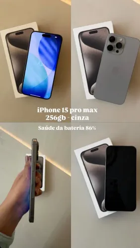 iPhone 15 pro max - impecável 