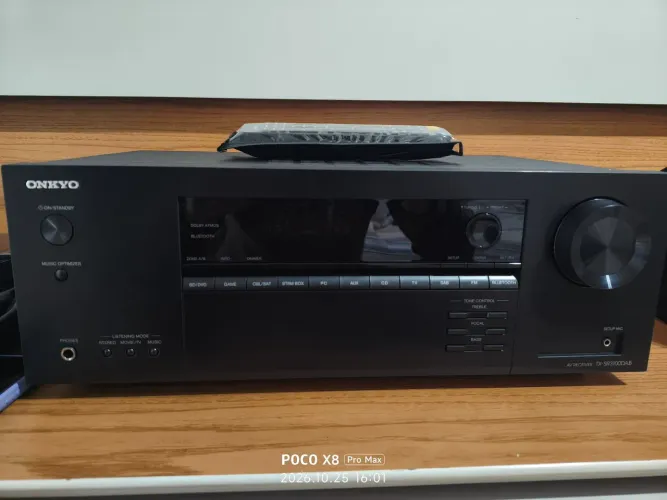 Receiver onkyo sr3100. 5.2 . 220v