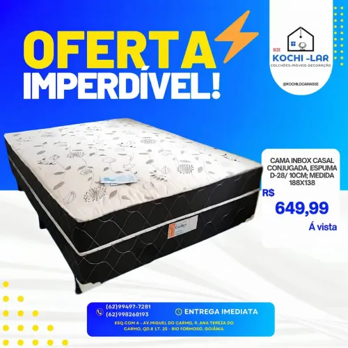 Cama box de casal