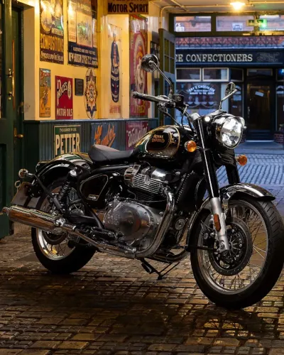 LEONI - R.E. CLASSIC 650 - CHROME BLACK