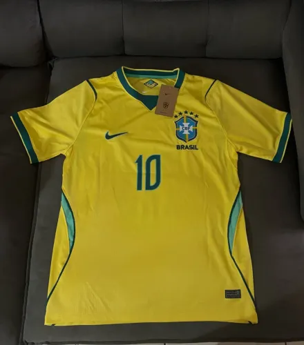 Camisa l do Brasil NEYMAR JR 2026 - PRIMEIRA LINHA