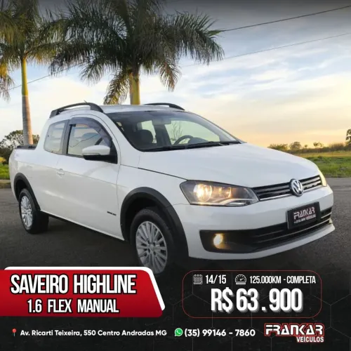 Volkswagen Saveiro Highline 1.6 T. Flex 8V CD 2015