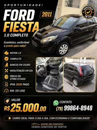 Ford Fiesta 1.0 8V Flex/class 1.0 8V Flex 5P 2011