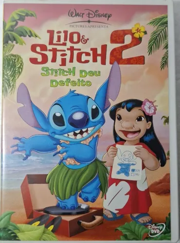 Dvd Lilo & Stitch 2 Stitch Deu Defeito Disney/ Usado