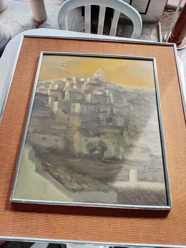Quadro 78 x 68 ass Janio Quadros