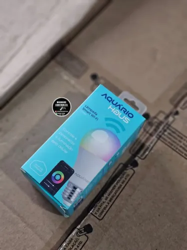 Lâmpada Smart R$60,00 no dinheiro ou Pix 