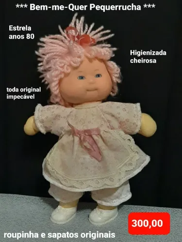 Boneca Bem Me Quer Pequerrucha