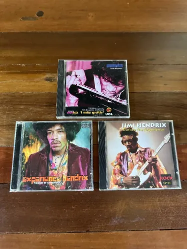 Jimi Hendrix - Lote c/ 3 CDS