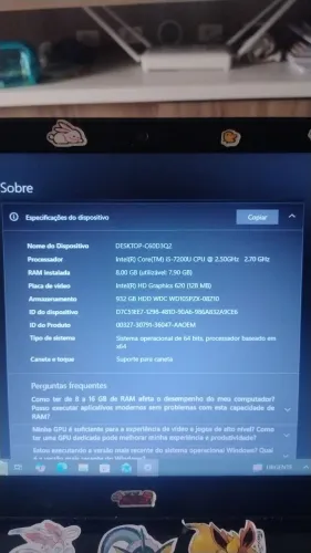 Notebook VAIO 