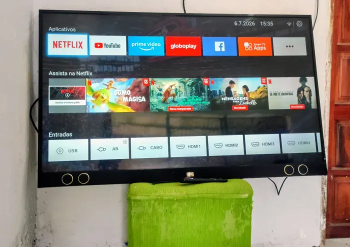 Tv 55 Philco smart 4k perfeita 