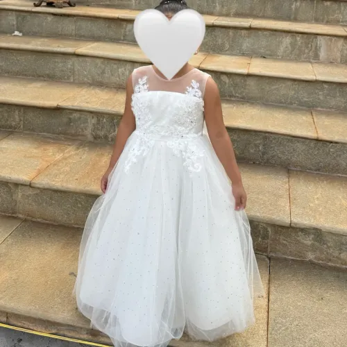 Vestido daminha infantil 