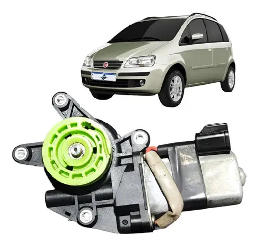 Motor Maquina Vidro Traseiro Direito Fiat Ideia 2006 A 2016
