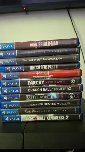 Lote 11 jogos físicos originais PS4