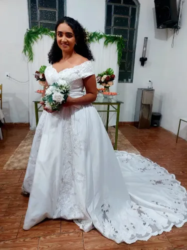 Vestido de noiva usado