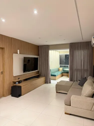 Apartamento à Venda ou Aluguel no Edifício Essenza - 125m², 3 Quartos, Sol da Manhã