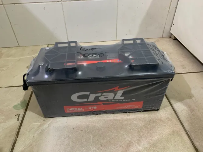 Bateria CRAL 150 amperes valor a base de troca por sucata/casco 150AM 40Kg