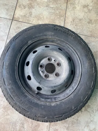 Roda/pneus aro 15 fiat ducato original