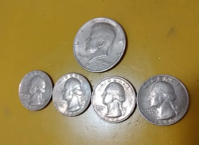 Coleção de Moedas Antigas - USA - Anos 70/80