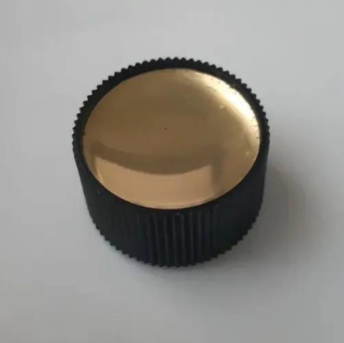 Botão (Knob ) Rádio Antigo 26,5 X 14,5mm,