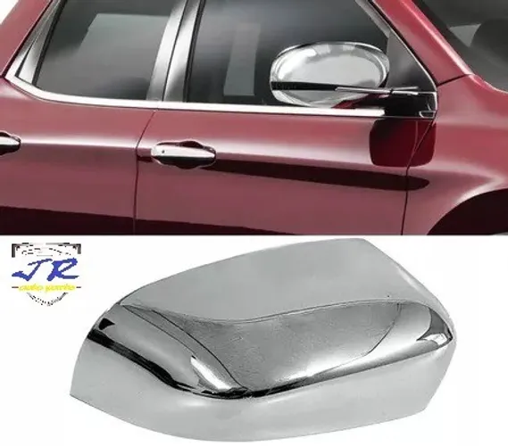Par Apliques Retrovisores Cromados Fiat Toro 2016 2017 2019 2020 2021 2022