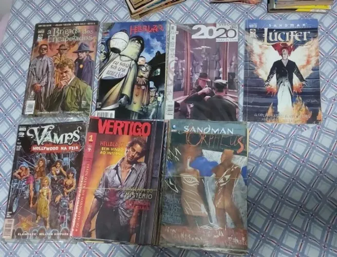 Quadrinhos de Luxo - Vertigo, Sandman, Aliens, Graphic Novels, Spawn e etc...