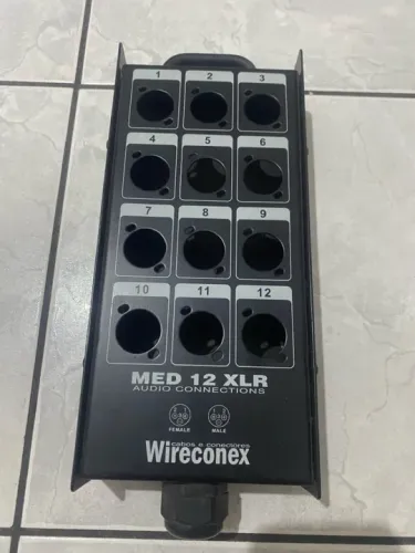 Medusa multicabo 12 vias som profissional nova