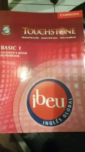 4 Livros de Inglês Global do curso Ibeu Touchstone Cambridge com Cds