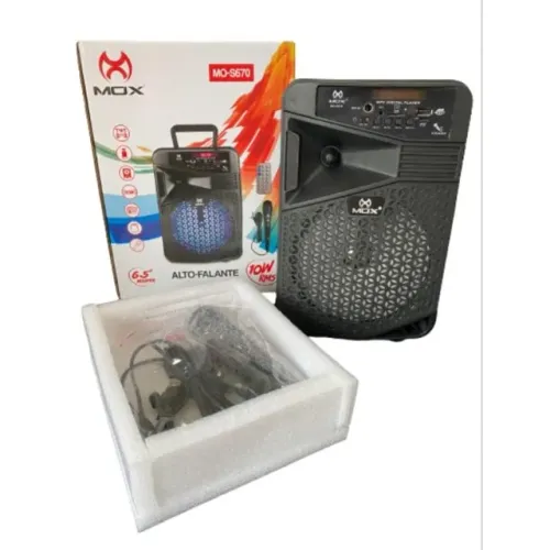 Caixa de Som Mox 6.5 polegadas