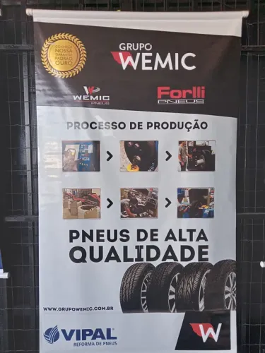 PNEU 195/65 R15 WEMIC FORLLI 5 ANOS DE GARANTIA